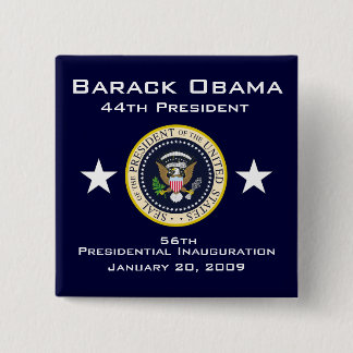 Special Inauguration 15 Cm Square Badge