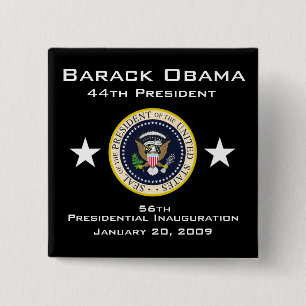 Special Inauguration 15 Cm Square Badge