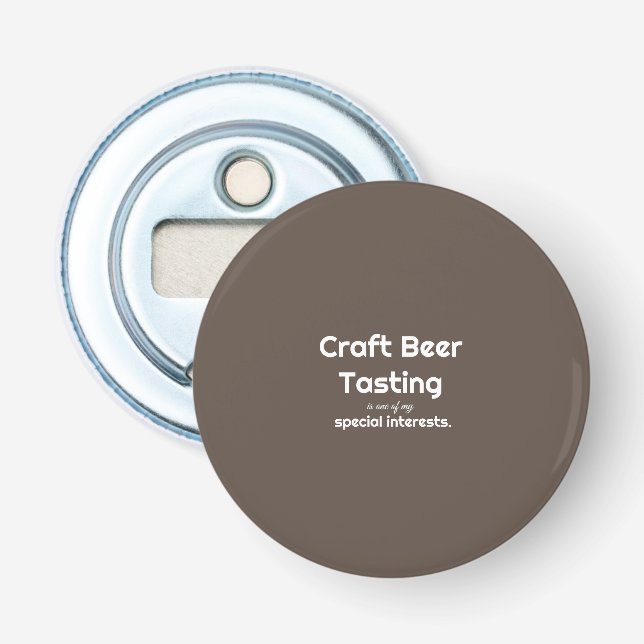 Special Interest Bottle Opener (Front)