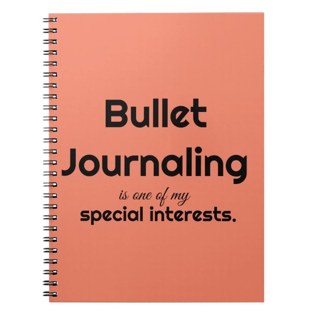 Special Interest Notebook (Front)