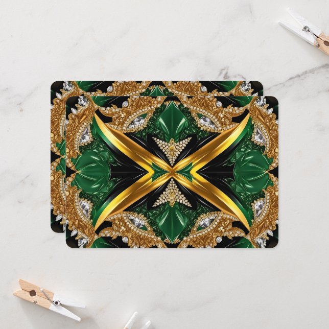 Special invitations with Jamaica Design  (Front/Back In Situ)