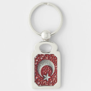 Special keychain with Turkish Colours Design