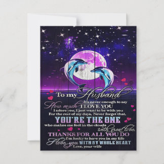 Special letter To my Husband | Indoor Decoration Invitation