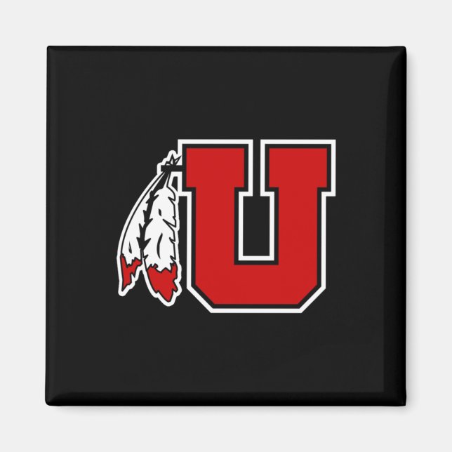 Special Logo Utah Utes Sticker  Magnet (Front)