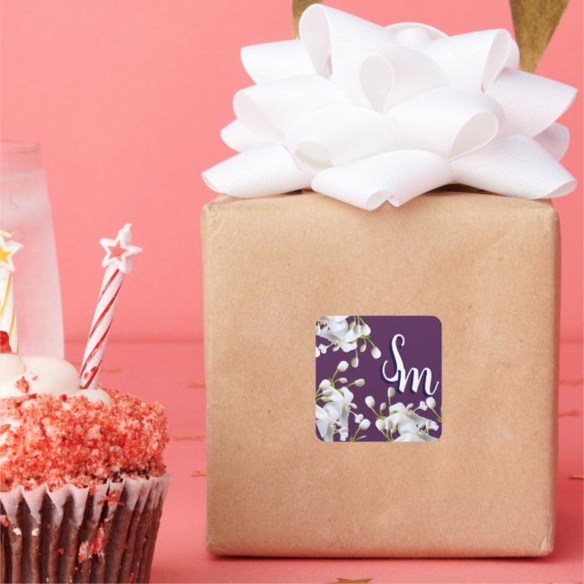 SPECIAL LOVE GIFT FOR MOM SQUARE STICKER (Party)
