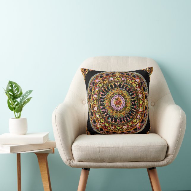 special mandala art cushion (Chair)