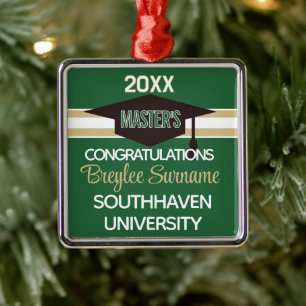 Special! Master Degree Metal Tree Decoration