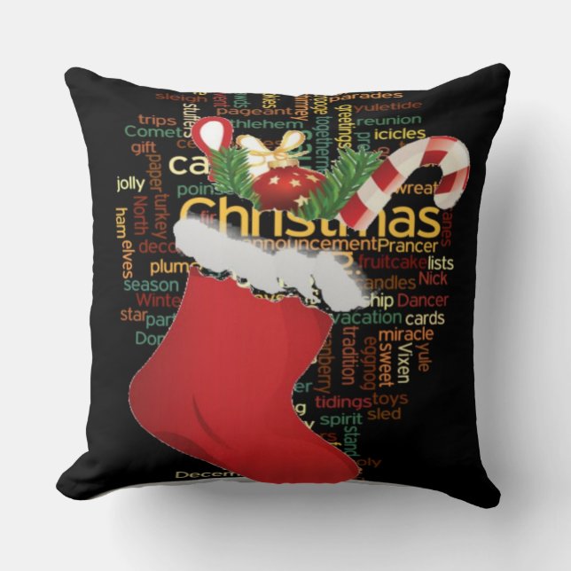 Special Merry Christmas Home Décor Pattern Design Cushion (Front)