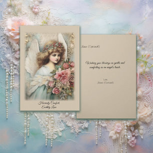 Special Moments Vintage-Style Angel Card
