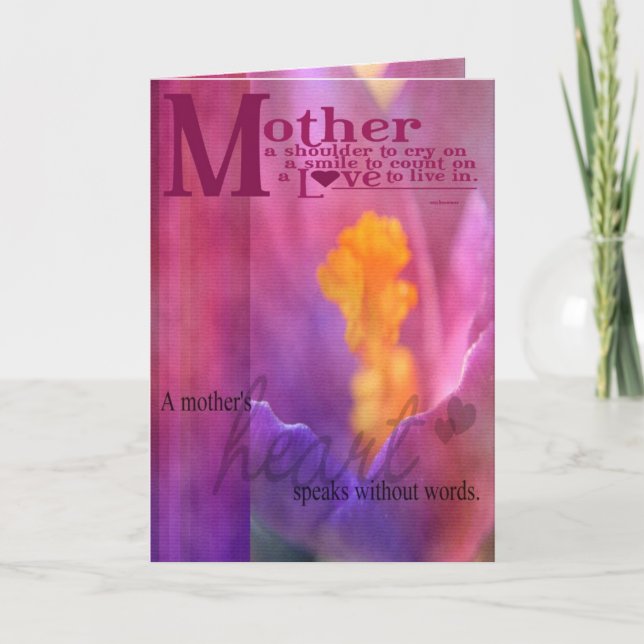 Special Mother Card (Front)