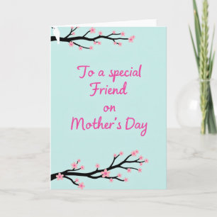 Special Mothers Day Floral Card