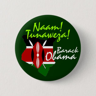SPECIAL: Naam! Tunaweza! 6 Cm Round Badge