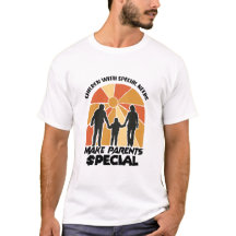 Special needs parent and child