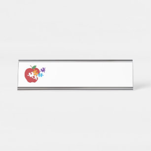 Special Needs Teacher Desk Name Plate