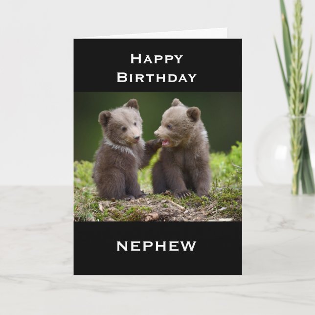 SPECIAL *NEPHEW* ON YOUR BIRTHDAY! CARD (Front)