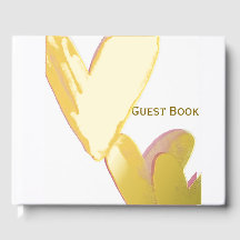 Special Occasion Day Gold Foil 3 hearts First Book