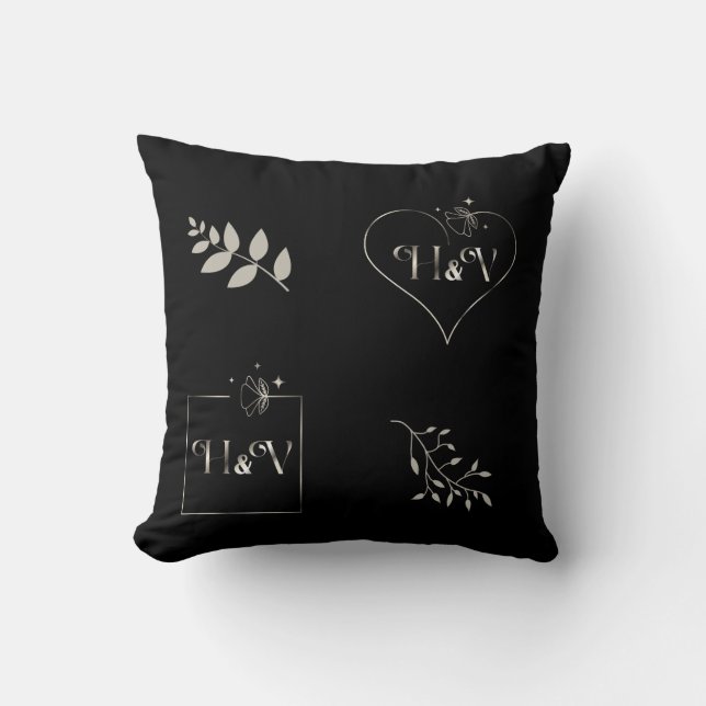 Special Occasion Monogram Gifts  Cushion (Front)