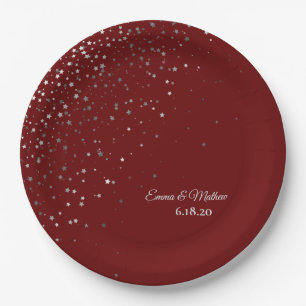 Special Occasion Personalised Petite Stars Paper Plate