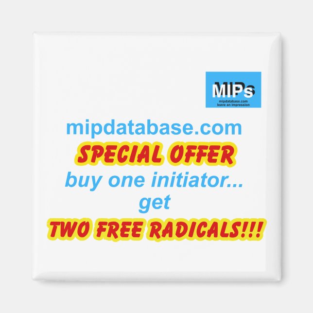 Special offer joke magnet (Front)