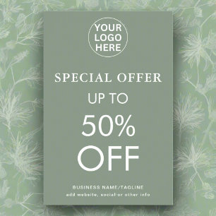 Special Offer l Discount Final Sale Sage Green Poster