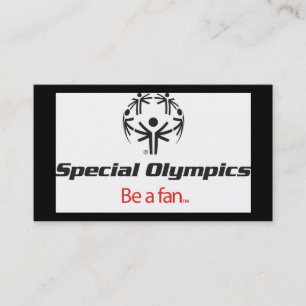 Special-Olympics Business Card