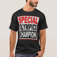 Special Olympics Champion Athlete Athletics