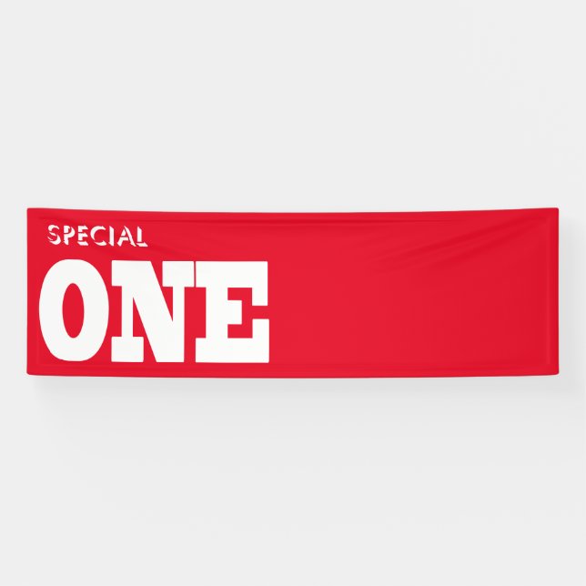 Special one banner (Horizontal)