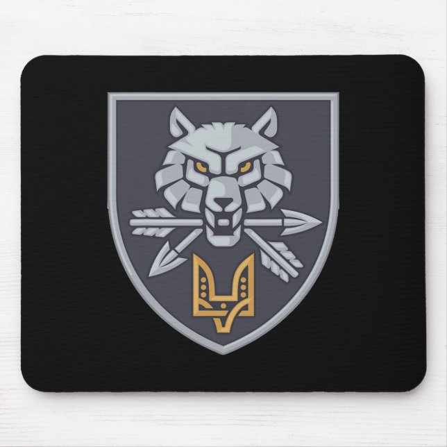 Special Operations Forces Command Ukraine Ukrainia Mouse Pad (Front)