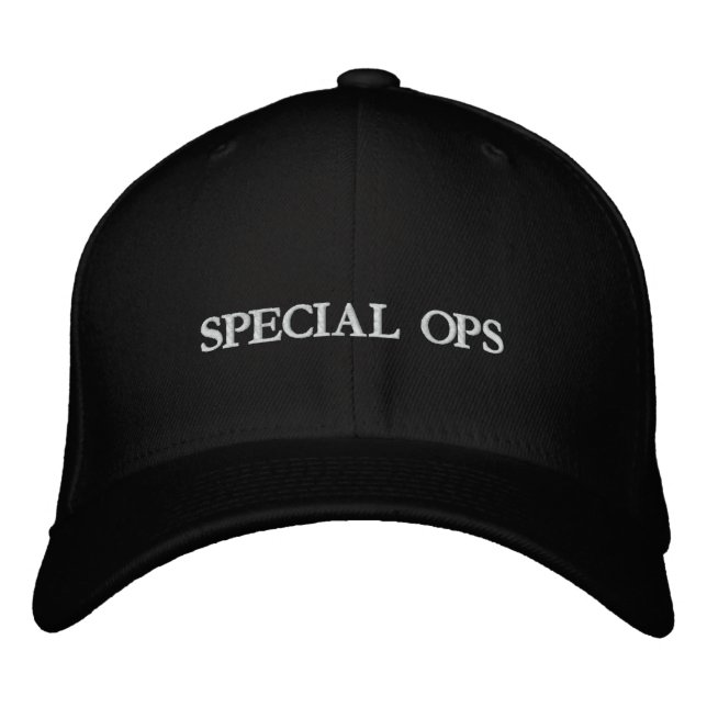 SPECIAL OPS EMBROIDERED HAT (Front)