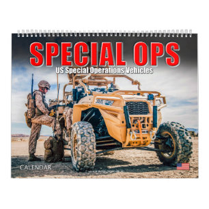 SPECIAL OPS - US Special Operations Vehicles Calendar
