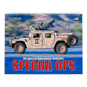 SPECIAL OPS - US Special Operations Vehicles Calendar