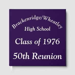 Special Order, 50th Class Reunion Guest Book