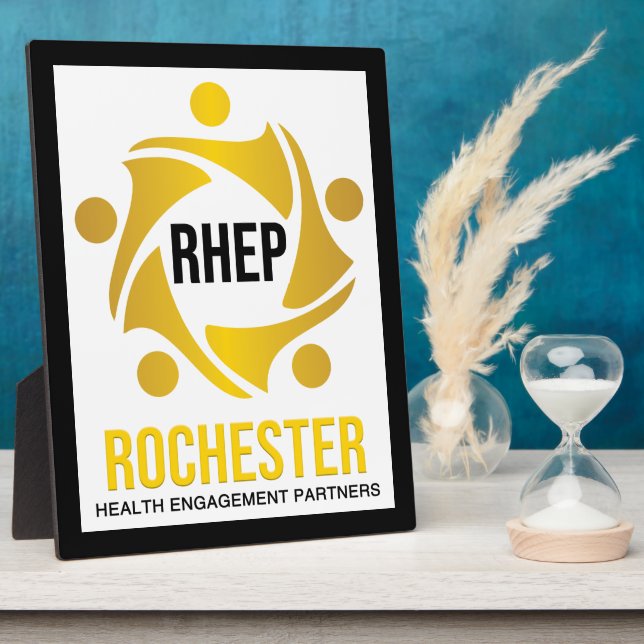 Special Order Logo Easel Plaque for Cynthia (Side)