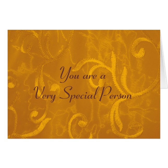 Special Person (Front Horizontal)