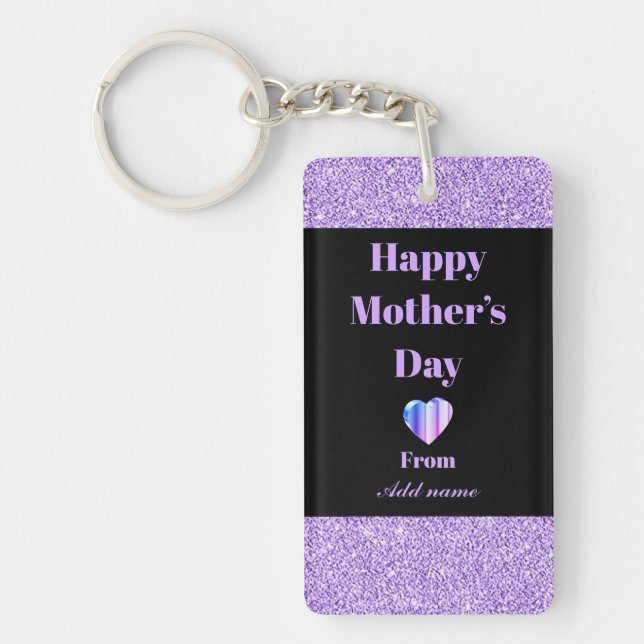 Special personalised happy mother’s day keychain (Front)