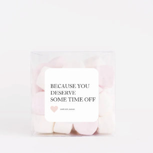 Special Personalised Mother's Day Gifts Square Sticker