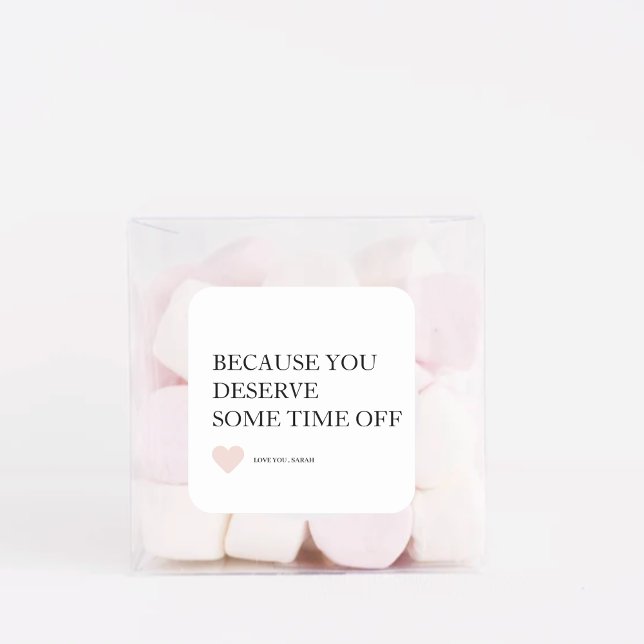 Special  Personalised Mother's Day Gifts  Square Sticker (Creator Uploaded)