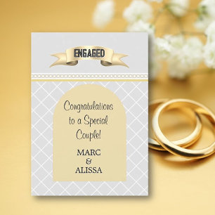 Special! Personalized Engagement Card