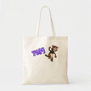 Special Present My Talking Tom Cat Cartoon And Gam Tote Bag