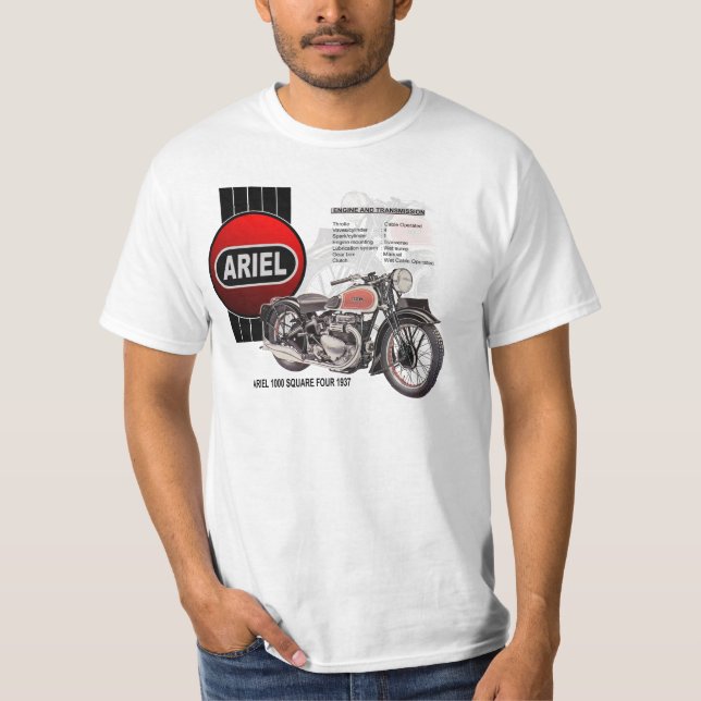 *SPECIAL PRODUCT* ARIEL Square Four T shirt (Front)