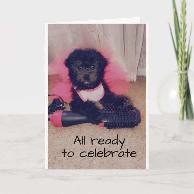 SPECIAL PUP SAYS SPECIAL BIRTHDAY WISHES FOR YOU CARD (Front)