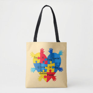 Special Puzzle Piece  Tote Bag