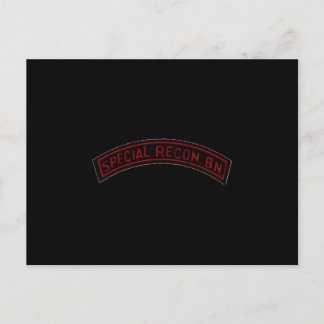 Special Recon BN Postcard