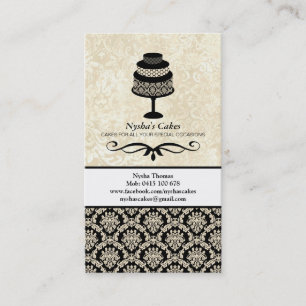 Special Request for Nysha's Cakes Business Card