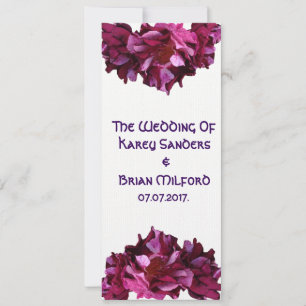 Special, Roses,  Elegant Wedding Invitation