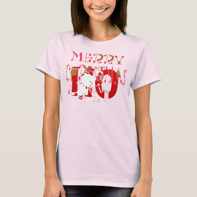 Special Santa Merry Christmas T-Shirt (Front)
