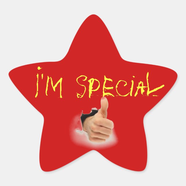 special star sticker (Front)