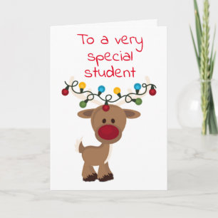 **SPECIAL STUDENT** FOR CHRISTMAS HOLIDAY CARD