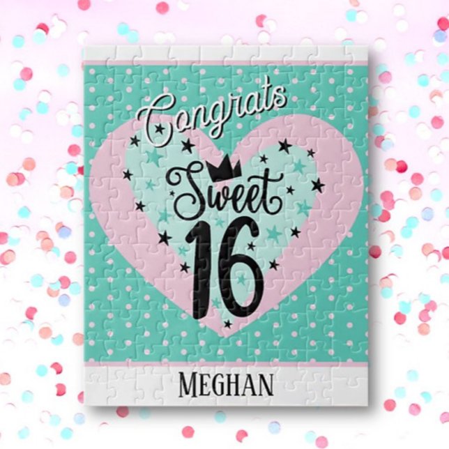 Special Sweet 16 Birthday  Jigsaw Puzzle (Creator Uploaded)