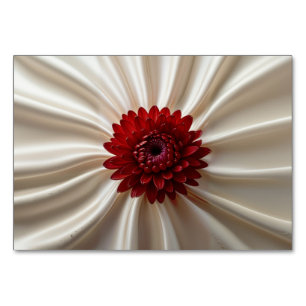 Special table card with Japanase Colours